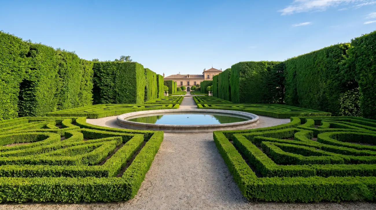 Perspectiva y el Parterre | jardinesconestiloes Perspectiva Y El Parterre El Triunfo De La Geometría La Excelencia Del Jardín Clásico