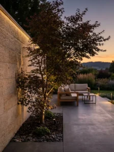 Arce Japones En Jardinera Nocturno Tendencias En Paisajismo 2026 La Excelencia De Lo Natural