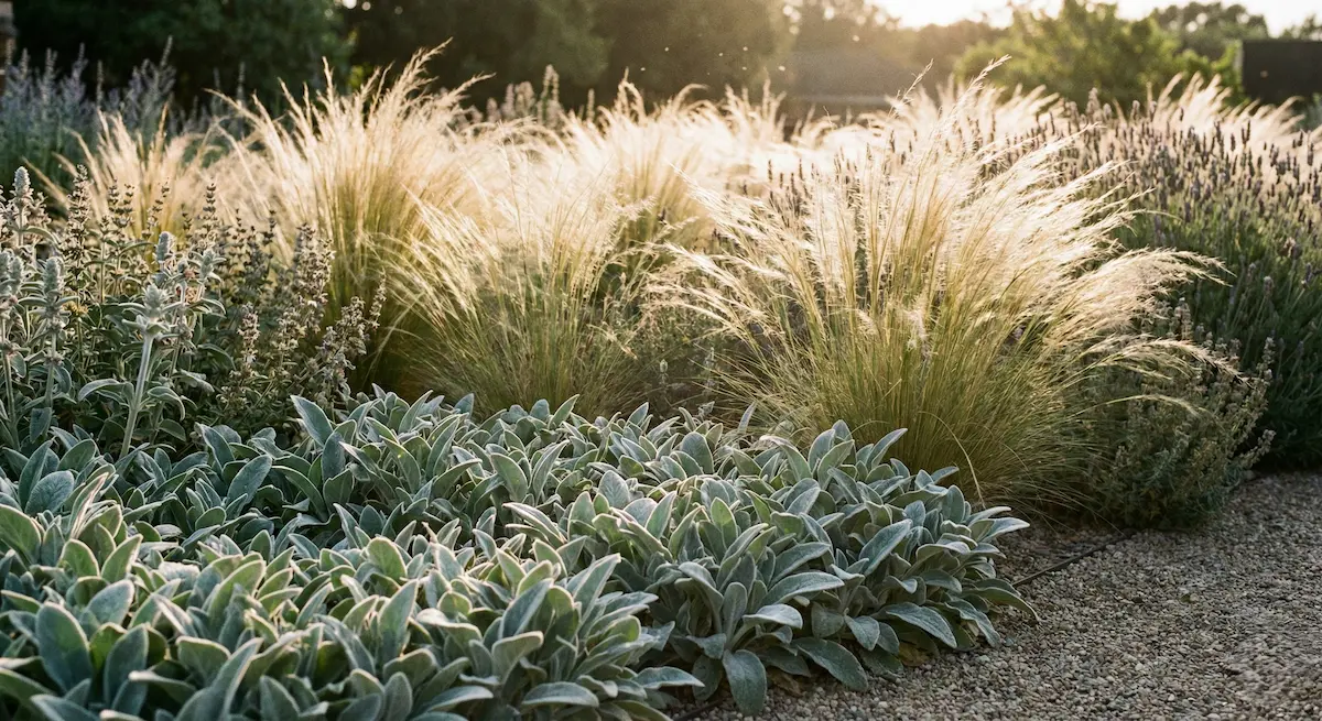 gramíneas y aromatica atardecer | jardinesconestiloes Gramíneas Y Aromatica Atardecer El Jardín Sensorial Paisajismo Diseñado Para Los 5 Sentidos