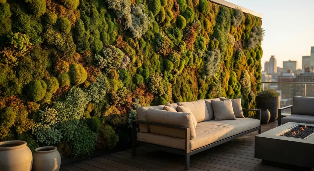 Jardín Vertical Orgánico En Terraza 2 Muros Vivos Cómo Ganar Privacidad En Tu Terraza O Jardín De Forma Natural