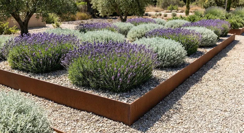 lavanda y santolina | jardinesconestiloes Lavanda Y Santolina Arquitectura Botánica 6 Plantas De Diseño Para Climas Extremos