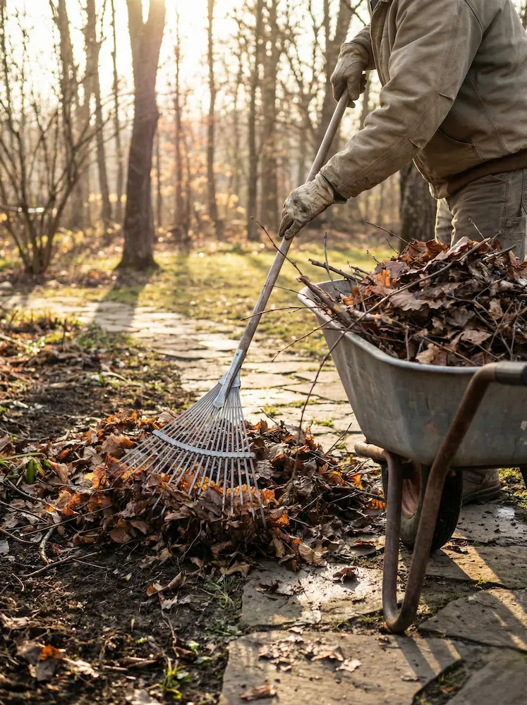 Limpiando Hojas Del Jardín Puesta a Punto De Tu Terraza Y Jardín 5 Pasos Para Recibir a La Primavera