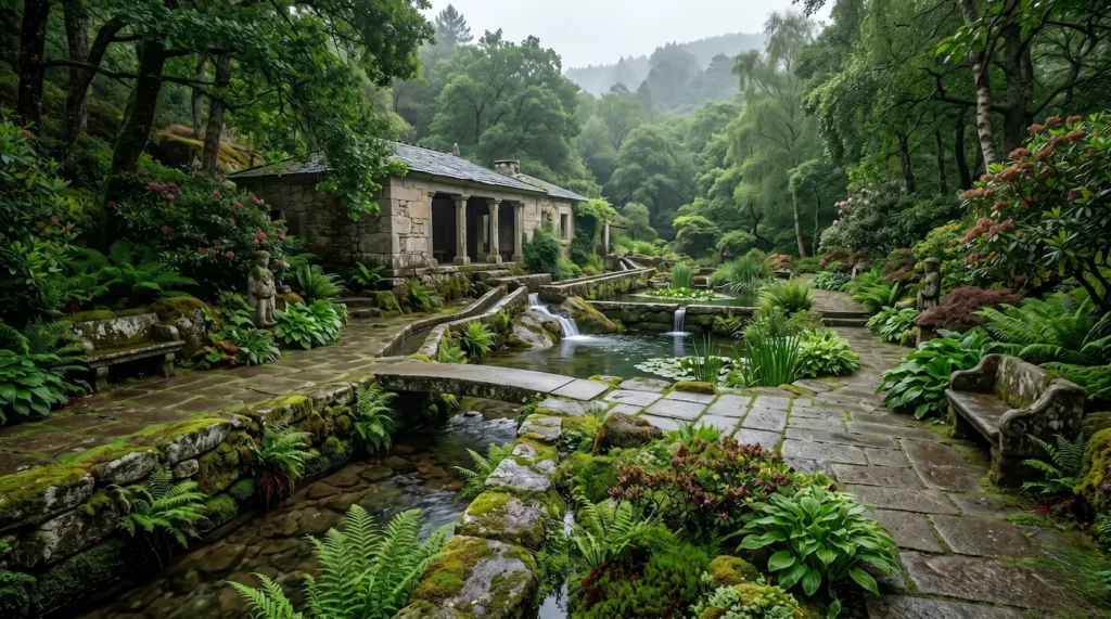 paisaje gallego | jardinesconestiloes Paisaje Gallego El Refugio Gallego La Magia De Diseñar Bajo La Lluvia