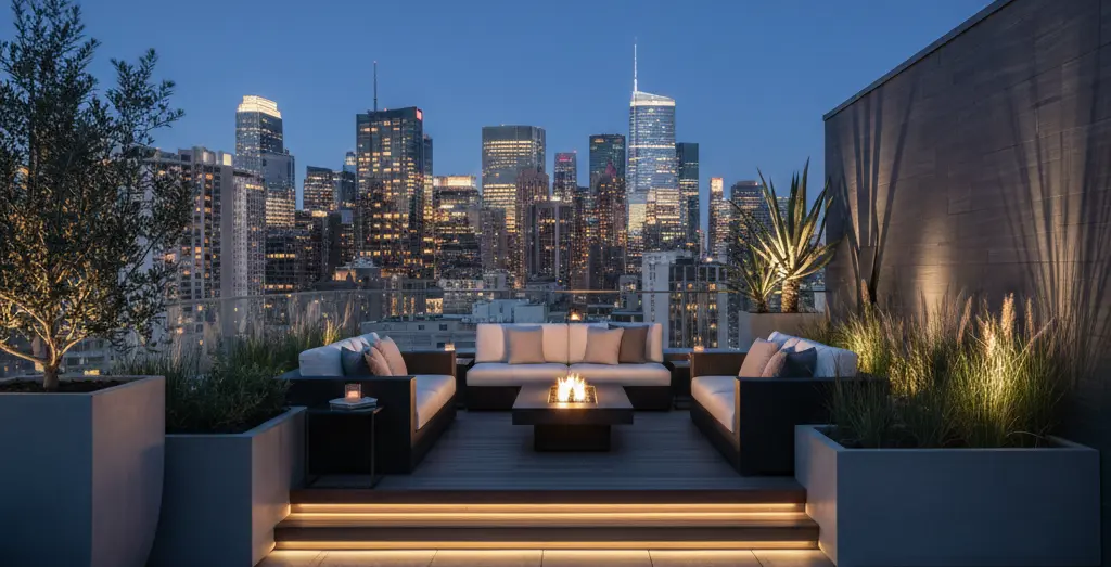 penthouse en USA | jardinesconestiloes Penthouse En Usa Jardines En Terrazas Y Azoteas El Oasis Urbano Vertical