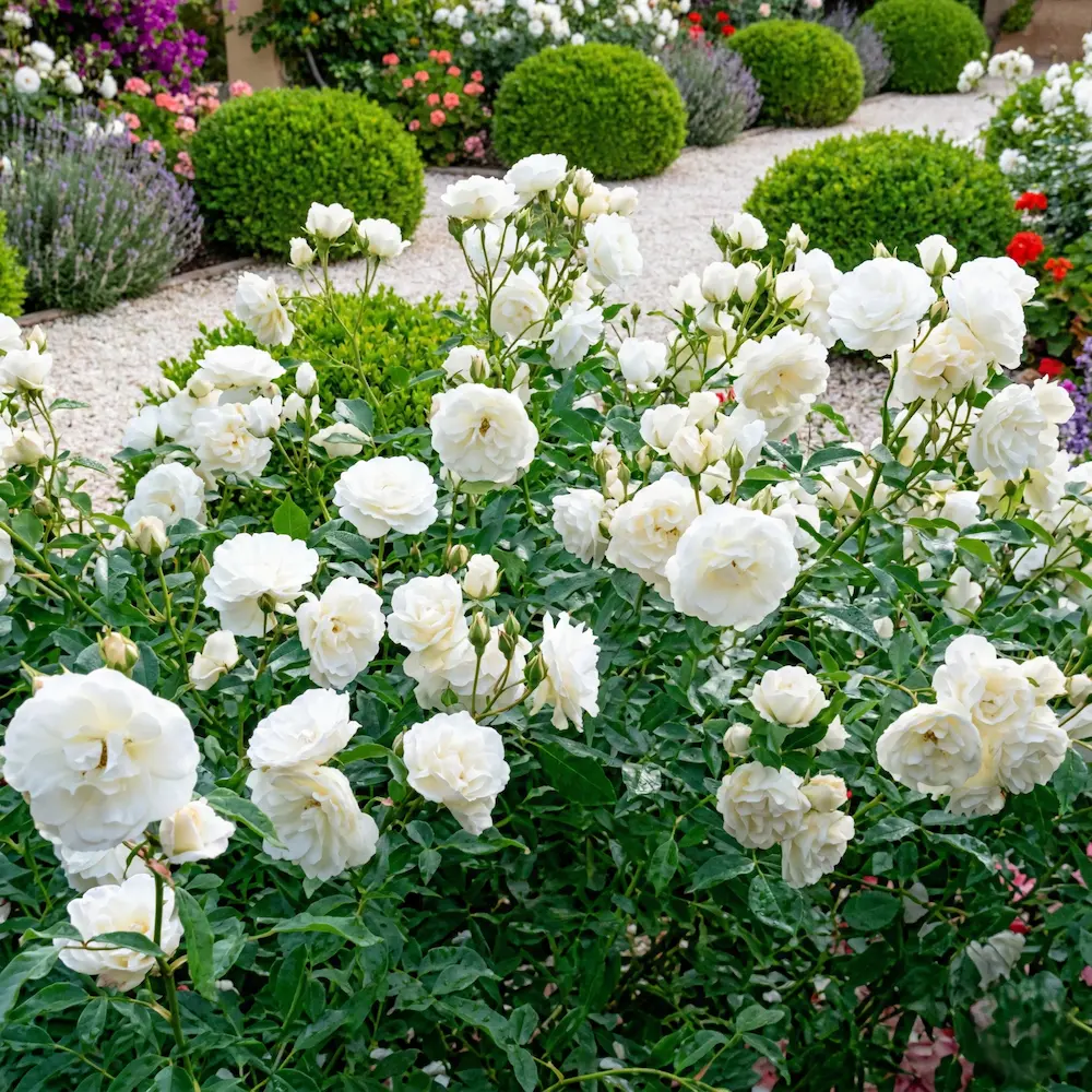 rosa iceberg | jardinesconestiloes Rosa Iceberg Guía Definitiva De Rosas Encuentra El Rosal Perfecto Para Tu Jardín