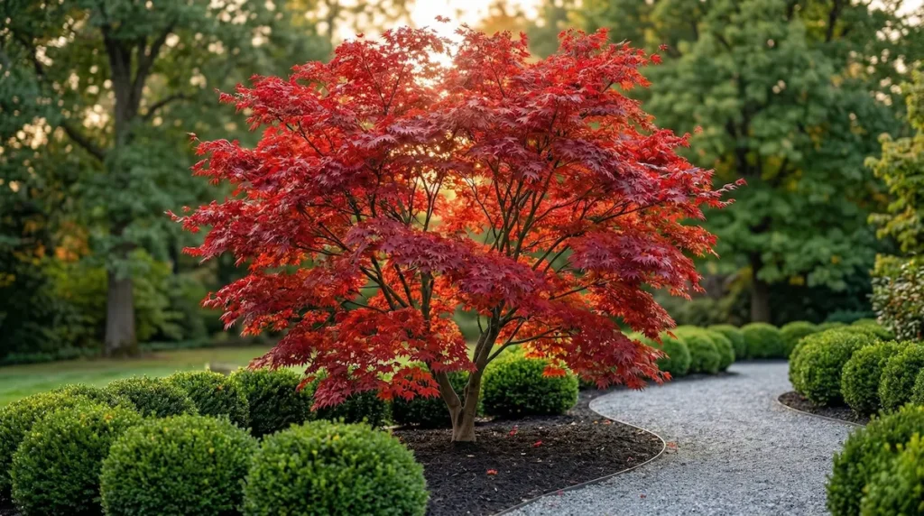 acer osakazuki en jardín sombra | jardinesconestiloes Acer Osakazuki En Jardín Sombra Arces Japoneses El Arte Vivo Resistente