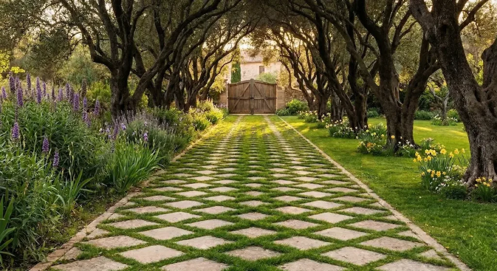 Entrada Garaje 1 Cómo Integrar El Acceso Al Garaje En Un Jardín Vivo