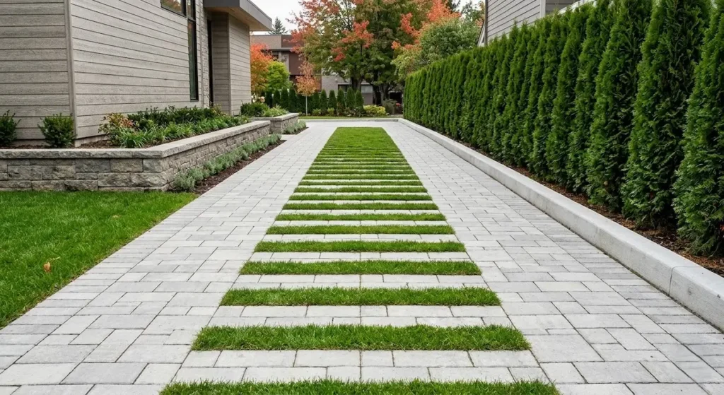 Entrada Garaje 51 Cómo Integrar El Acceso Al Garaje En Un Jardín Vivo