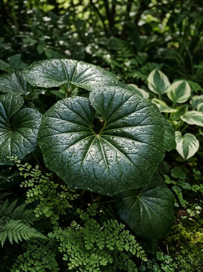 farfungium japonicum | jardinesconestiloes Farfungium Japonicum El Lenguaje De La Penumbra Texturas Y El Poder Del Farfugium