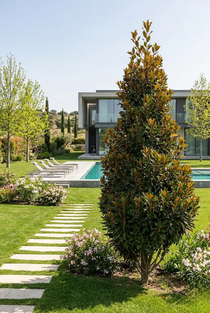 Magnolio En Jardín Trasero Magnolia Grandiflora El árbol Perfecto Para Dar Vida Y Estructura a Tu Jardín
