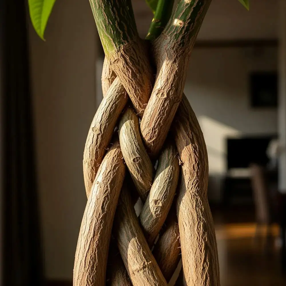 pachiraaquaticadetalletronco 1 | jardinesconestiloes Pachira aquatica detalle tronco 1 Paisajismo De Interior Cómo Llevar El Jardín a Tu Salón Con Estilo