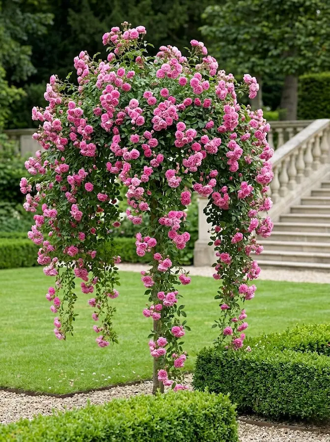 Rosal51 El Jardín De Rosas rosa Arquitectura Y Esencia Del Paisaje