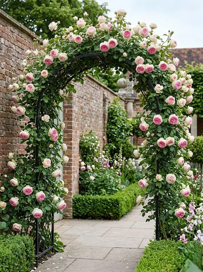 Rosales 41 El Jardín De Rosas rosa Arquitectura Y Esencia Del Paisaje