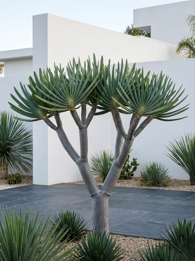 Aloe Plicatilis Ficha Aloe Plicatilis Un Monumento Vegetal Como Un Candelabro Moderno