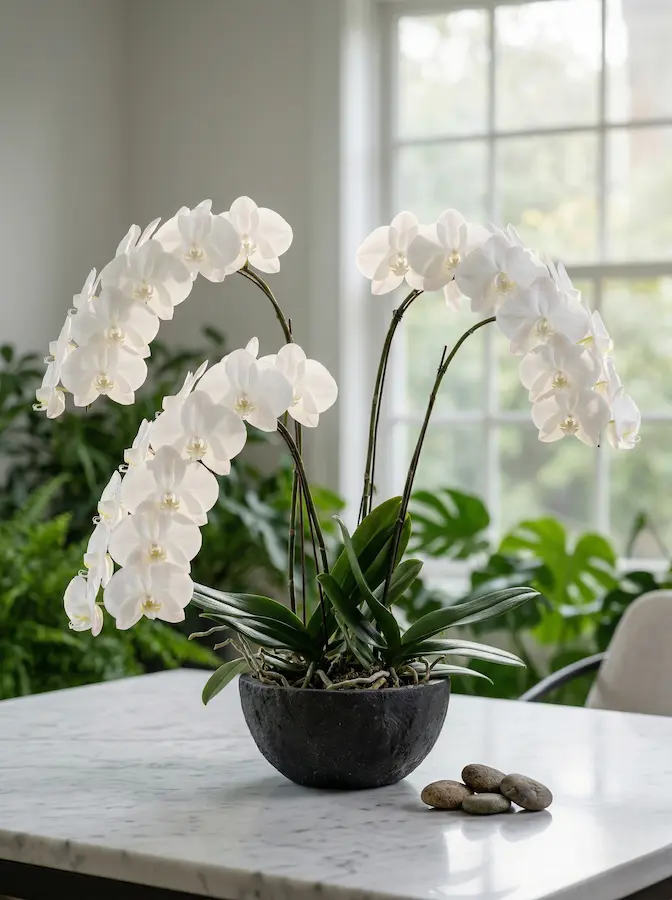 Phalaenopsis Amabilis Phalaenopsis La Poesía Arquitectónica Del Aire
