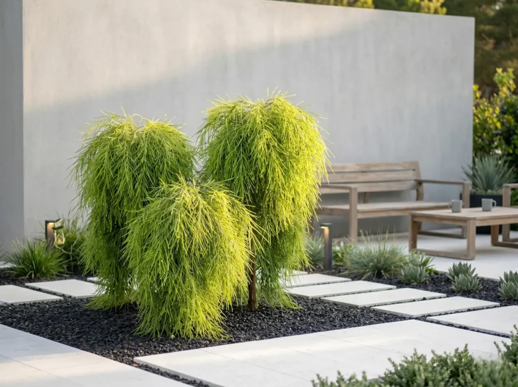 Acacia Cognata En Jardín Minimalista Acacia limelight El Resplandor De La Seda Vegetal
