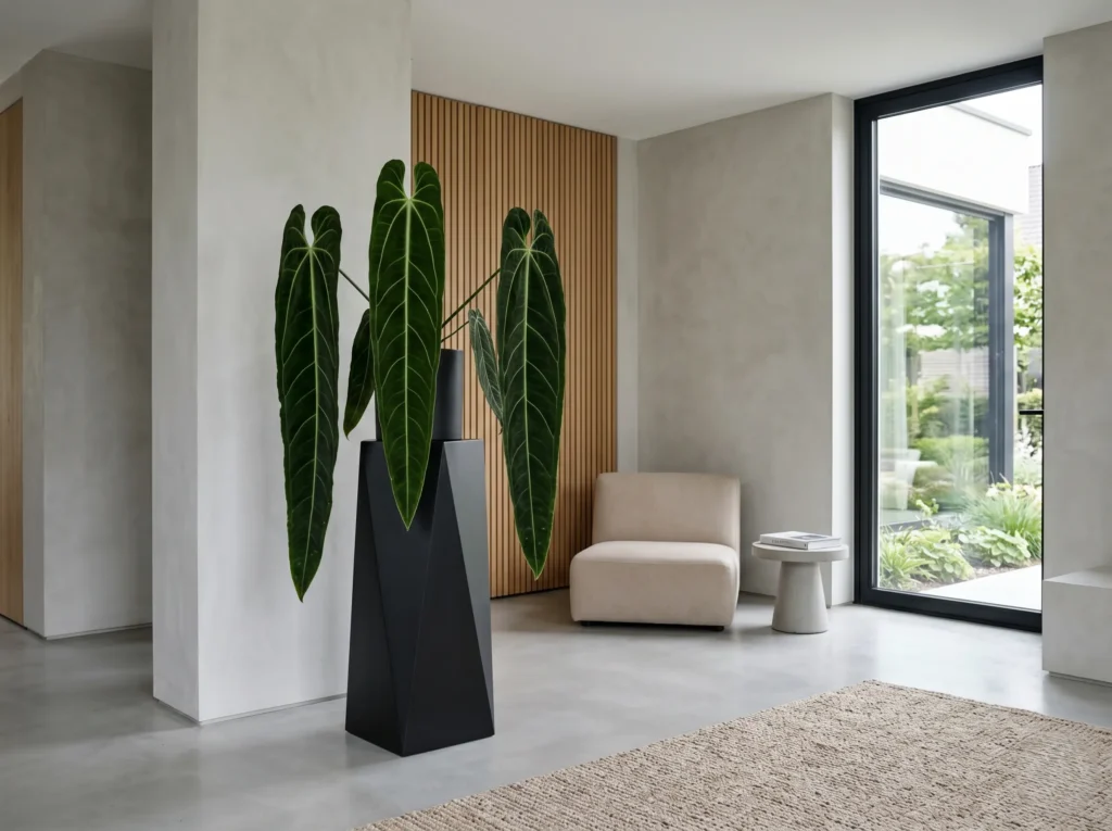 anturio reina en salon | jardinesconestiloes Anturio Reina En Salon Anturio Reina anthurium Warocqueanum Terciopelo Estructural