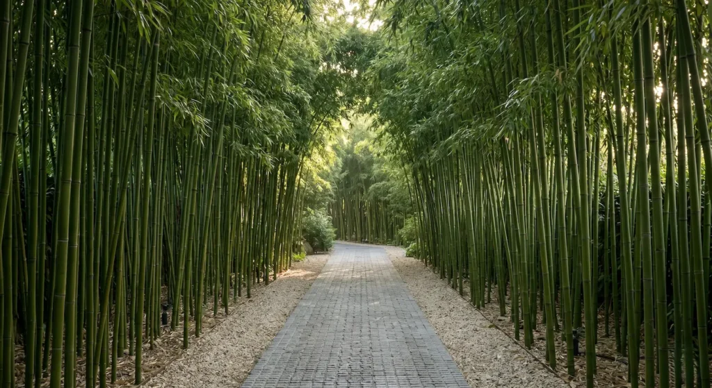 Bambú Seto Susurros De Acero Vegetal La Verticalidad Del Bambú Como Arquitectura Del Sonido Y La Privacidad