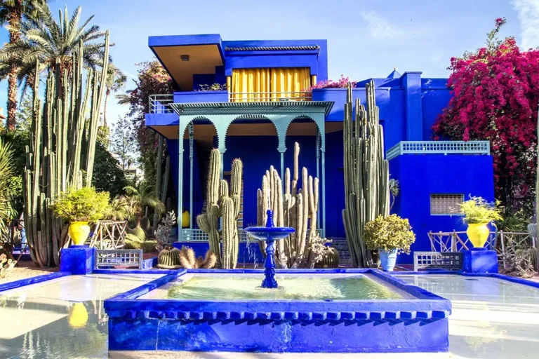 Casa Jardin Majorelle Jardín Majorelle Un Oasis Que Se Tiñe De Azul