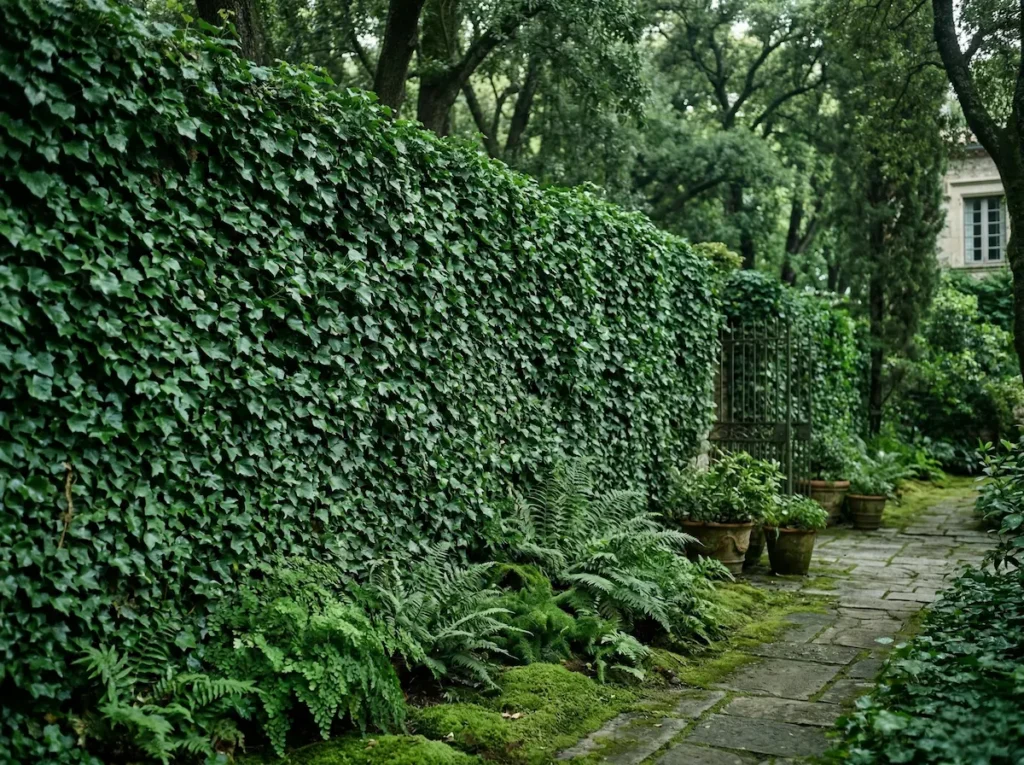 cerramiento cubierta de hiedra hedera helix | jardinesconestiloes Cerramiento Cubierta De Hiedra Hedera Helix Hiedra Hedera Helix