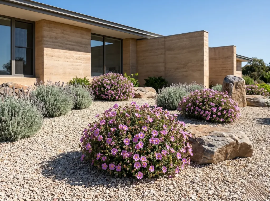 cistus creticus integrada en jardín sostenible | jardinesconestiloes Cistus Creticus Integrada En Jardín Sostenible Cistus Creticus La Belleza Efímera En El Jardín Mediterráneo