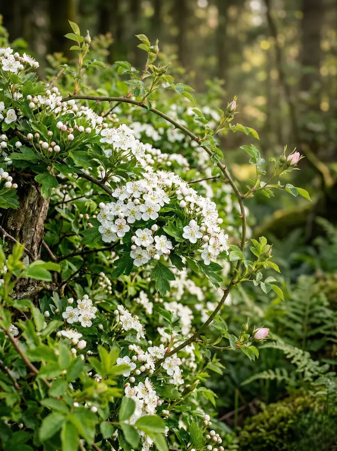 Crataegus Monogyna Detalle Setos Con Vida Propia El Refugio De Las Especies Autóctonas