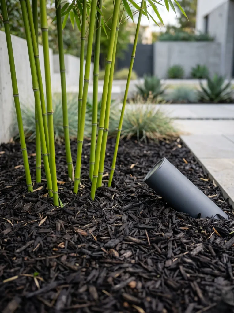 detalle tubo riego bambú | jardinesconestiloes Detalle Tubo Riego Bambú Bambú No Invasivo fargesia Spp Arquitectura Vegetal Y Privacidad Sin Riesgo Radicular