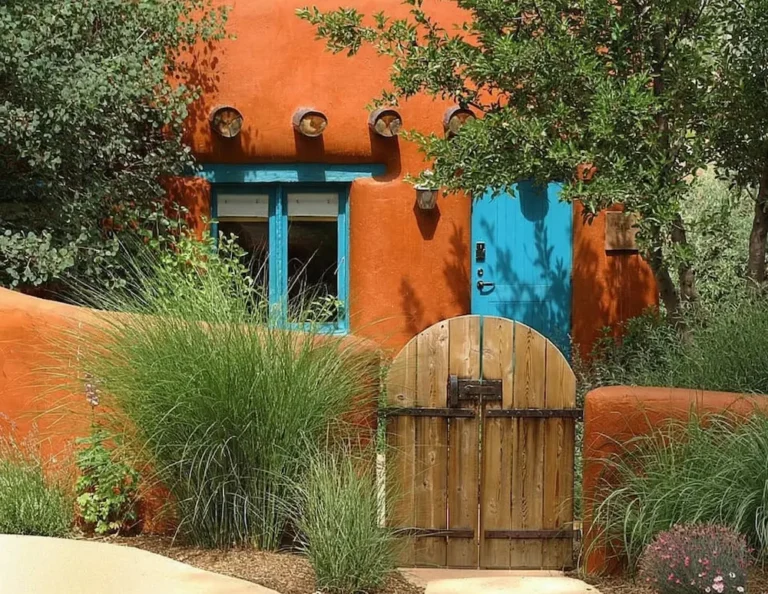Fachada Casa Mexicana El Color Como Arquitectura Fundamentos Del Paisajismo Mexicano
