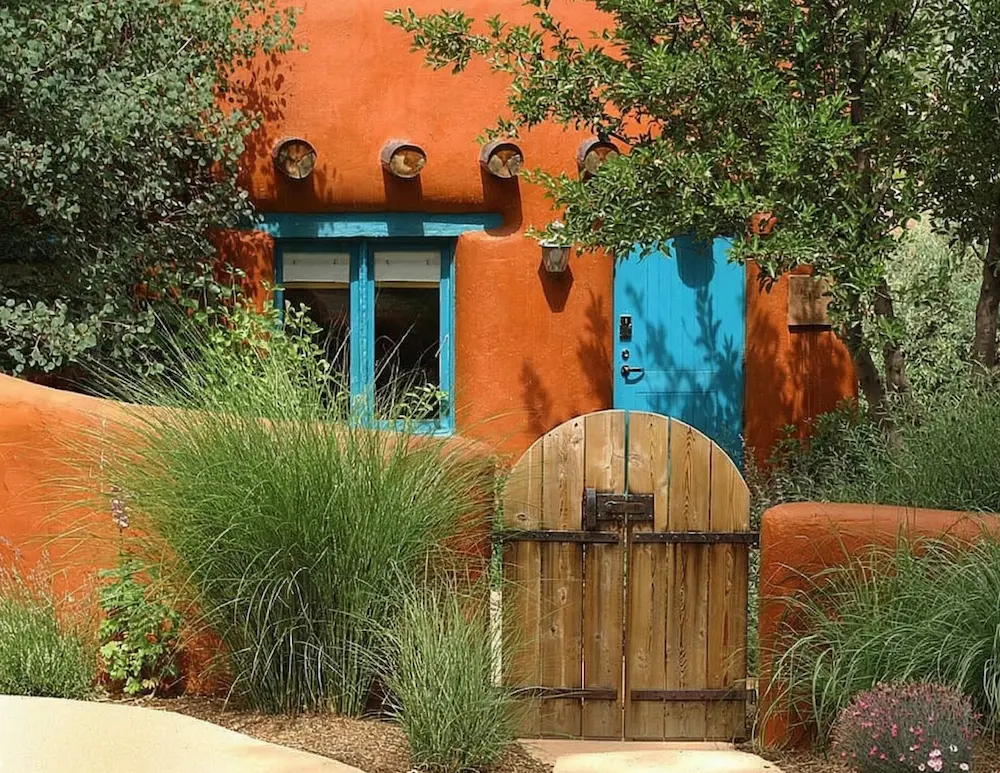 Fachada Casa Mexicana El Color Como Arquitectura Fundamentos Del Paisajismo Mexicano