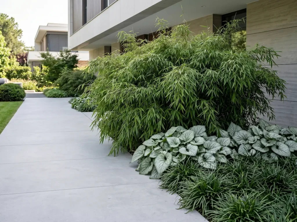 fargesia rufa composición | jardinesconestiloes Fargesia Rufa Composición Bambú No Invasivo fargesia Rufa Arquitectura Vegetal Y Movimiento Seguro