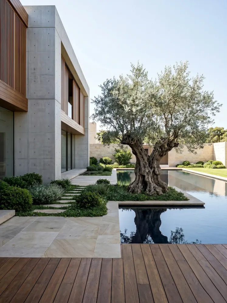 geometría orgánica en jardín | jardinesconestiloes Geometría Orgánica En Jardín Geometría En La Arquitectura Del Paisaje Orden Sobre El Caos