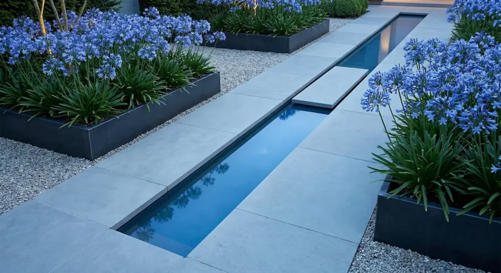 Jardín Azul2 Delphiniums Lavandas Y Agua 5 Diseños Avanzados Para Tu Jardín Azul