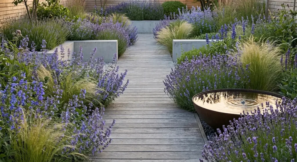 Jardin Azul3 Delphiniums Lavandas Y Agua 5 Diseños Avanzados Para Tu Jardín Azul