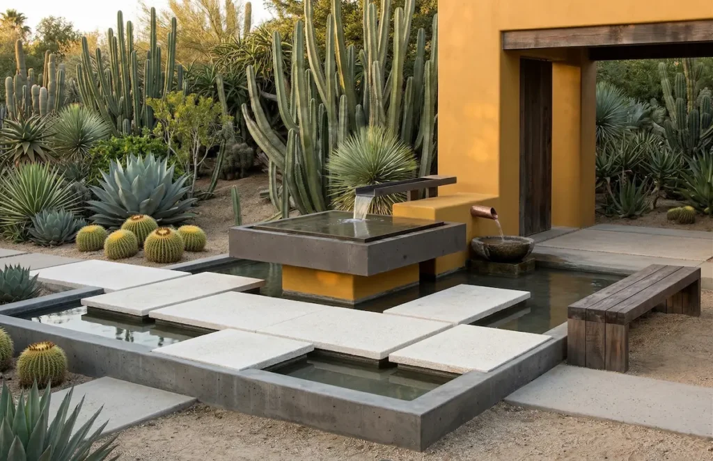 jardin estilo mexicano y agua | jardinesconestiloes Jardin Estilo Mexicano Y Agua El Color Como Arquitectura Fundamentos Del Paisajismo Mexicano