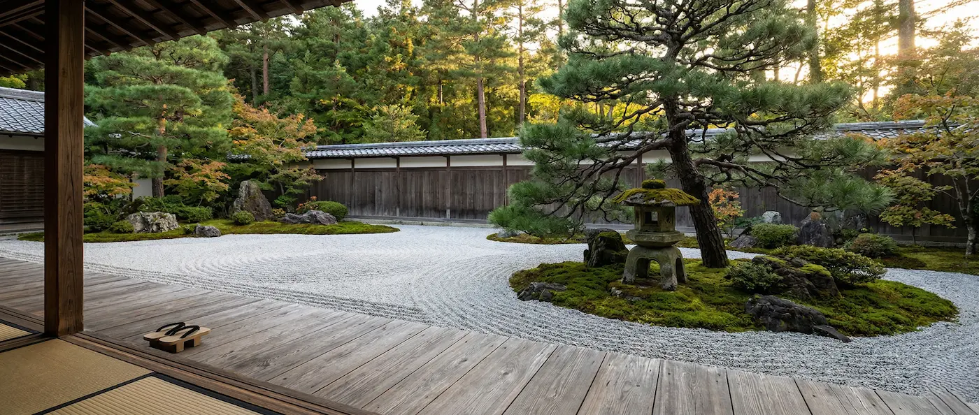 Karensasui Panoramica El Enigma Del Karesansui La Arquitectura Del Silencio Y El Vacío