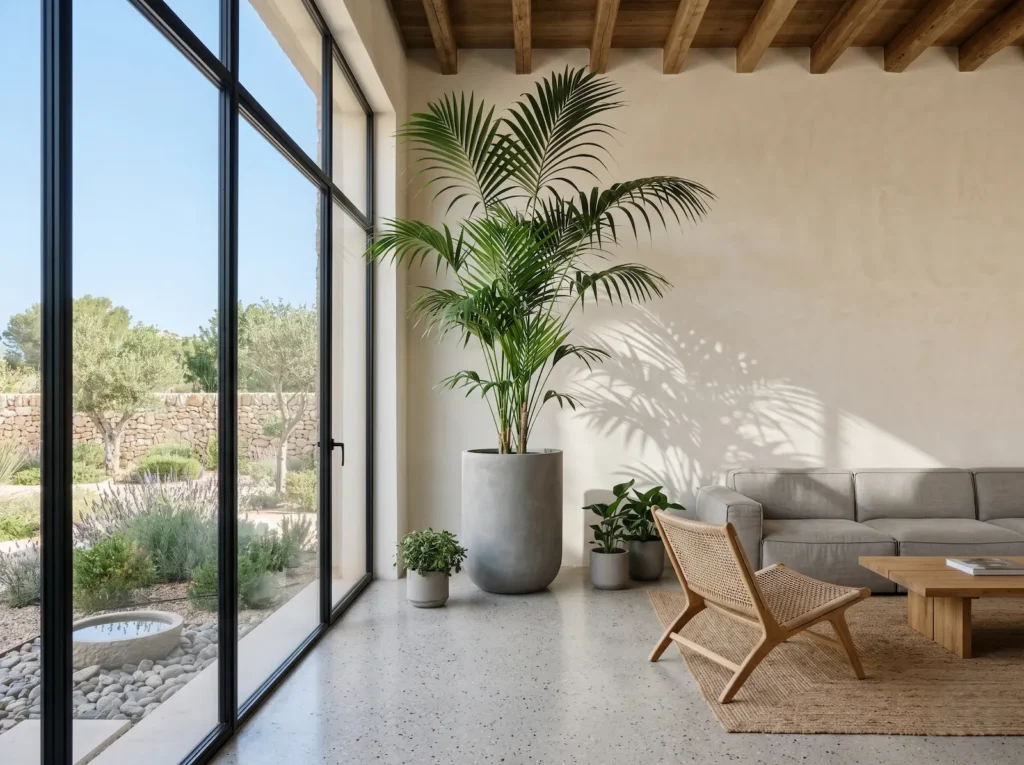 kentia en salón | jardinesconestiloes Kentia En Salón Palmera Kentia howea Forsteriana Bóveda Elegante Y Excelencia Interior