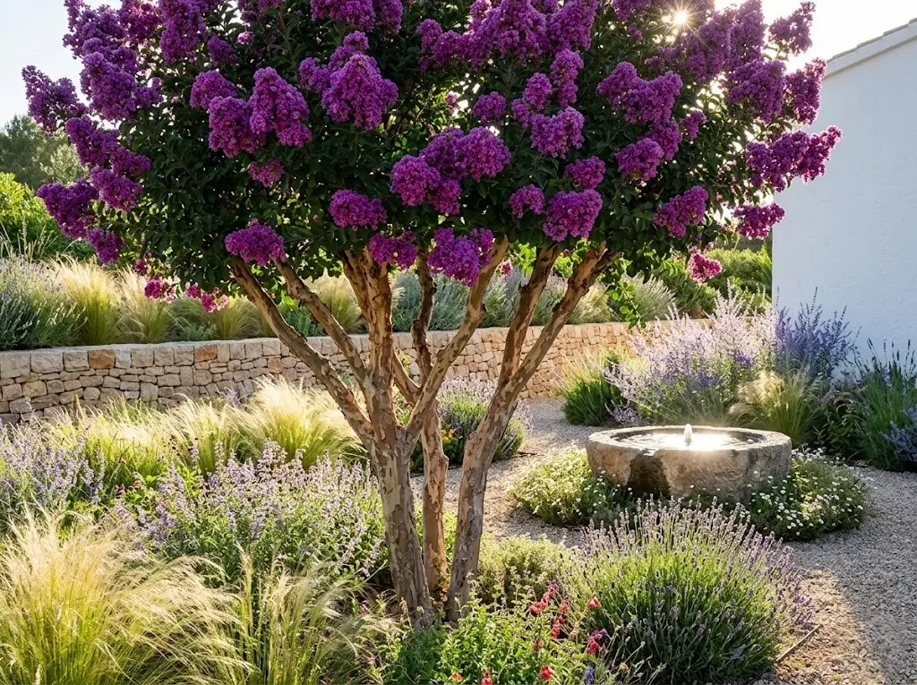 lagerstroemia dynamite ejemplar | jardinesconestiloes Lagerstroemia Dynamite Ejemplar Lagerstroemia Indica Árbol De Júpiter