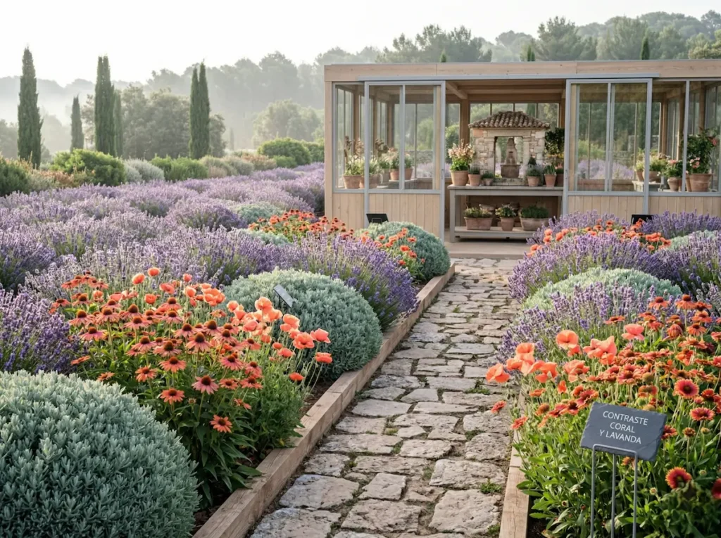 lavanda en vivero | jardinesconestiloes Lavanda En Vivero Lavanda