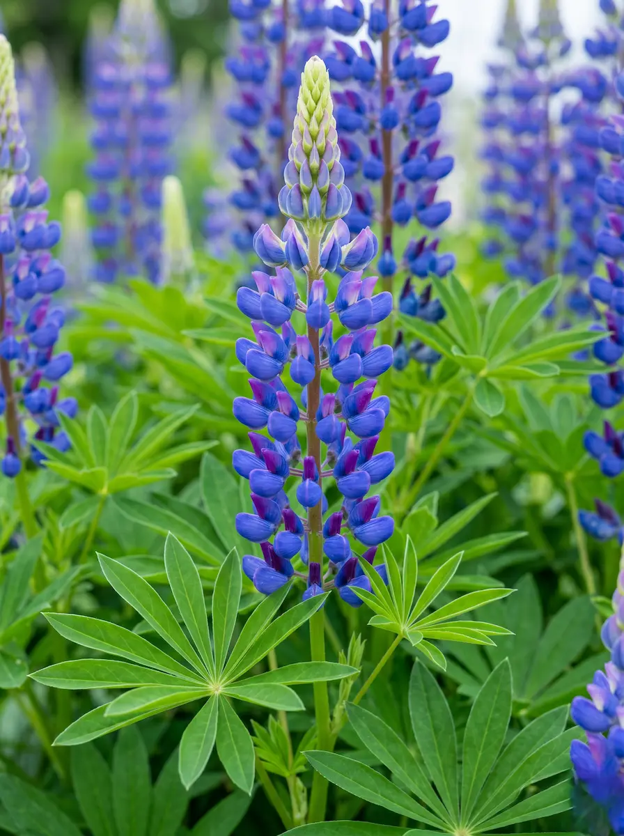 lupino 34 | jardinesconestiloes Lupino 3 4 El Manifiesto De La Verticalidad Lupinus Polyphyllus