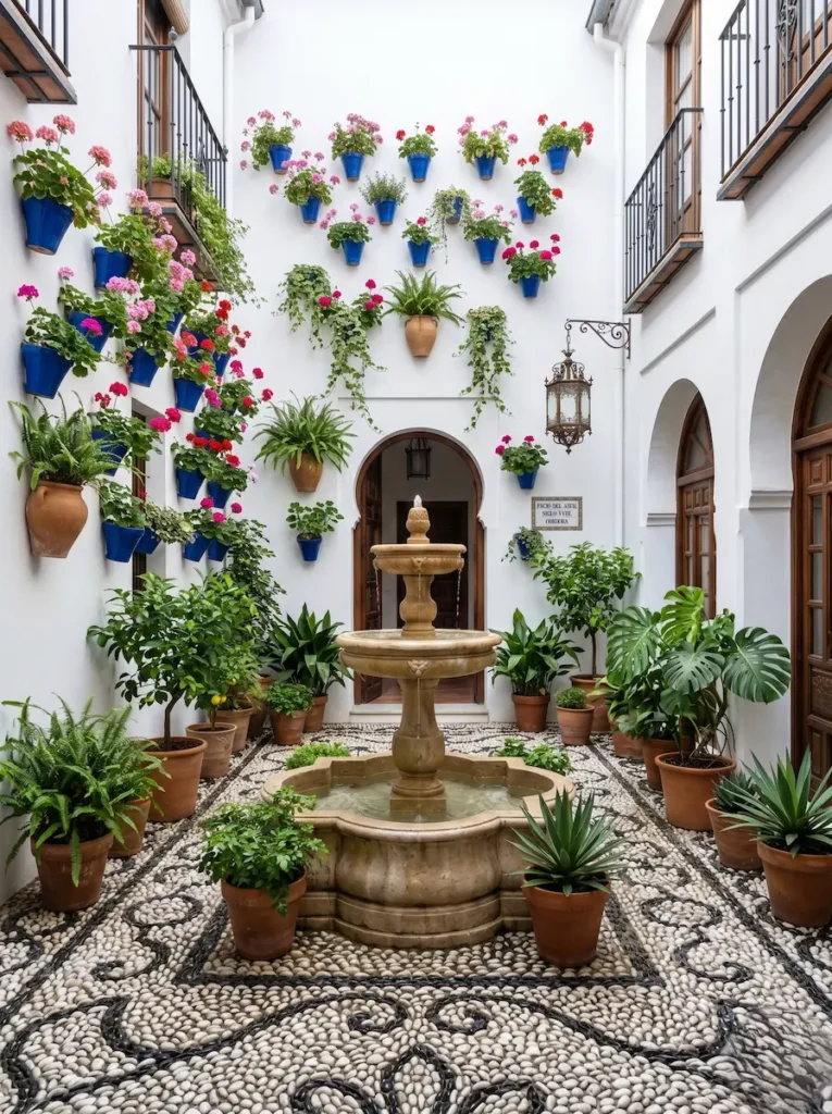 patios de cordoba pavimento | jardinesconestiloes Patios De Cordoba Pavimento El Mayo Cordobés La Arquitectura Del Agua Y El Tapiz Vertical