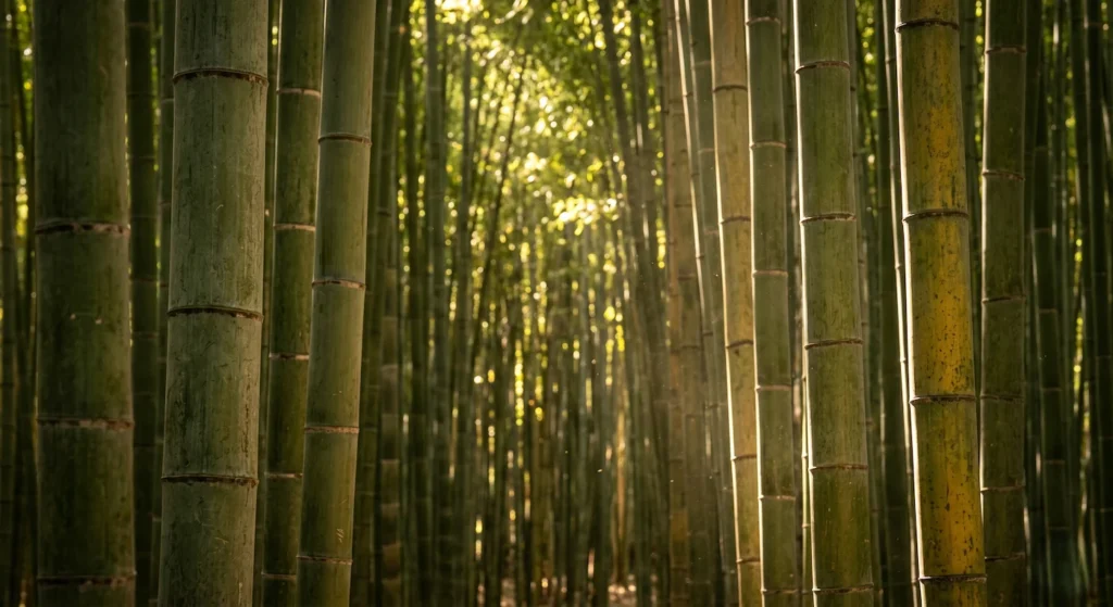 Phyllostachys Edulis Susurros De Acero Vegetal La Verticalidad Del Bambú Como Arquitectura Del Sonido Y La Privacidad