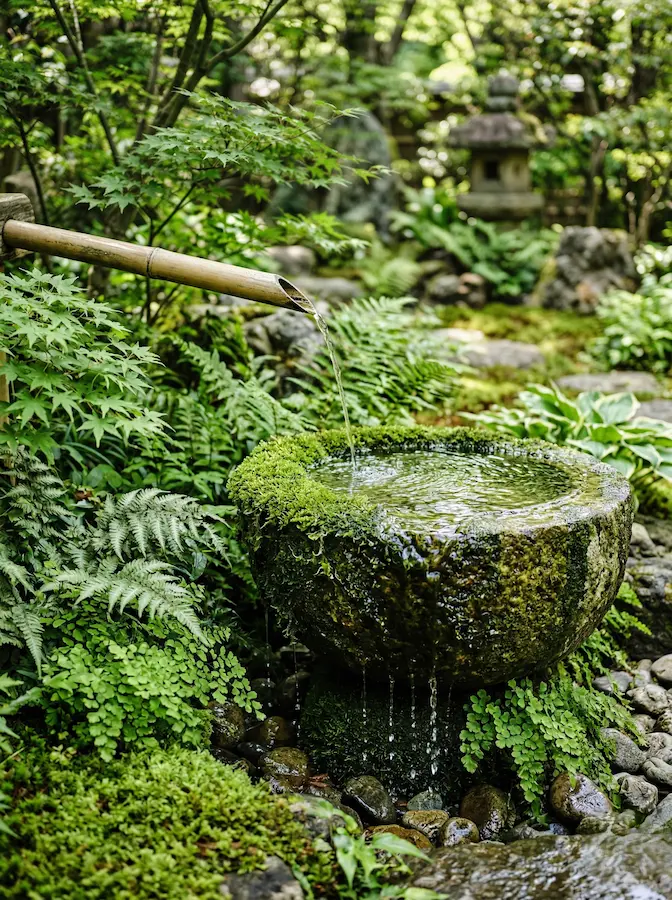 pileta jardín japonés | jardinesconestiloes Pileta Jardín Japonés Piedra Agua Y Madera Elementos Fundamentales Del Jardín Japonés