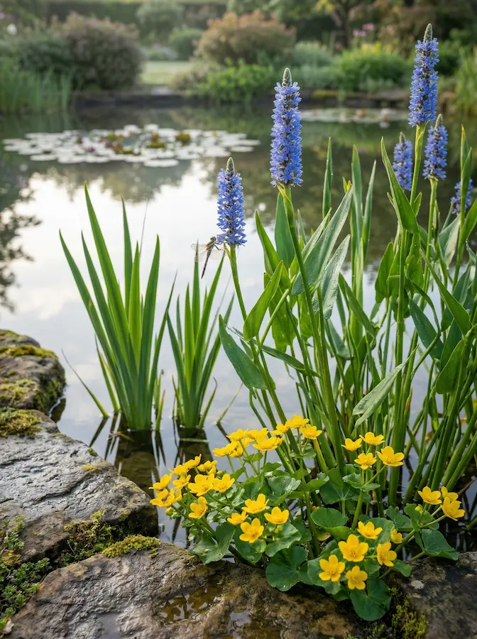plantas acuaticas 5 | jardinesconestiloes Plantas Acuaticas 5 El Latido Del Agua Un Ecosistema En Armonía
