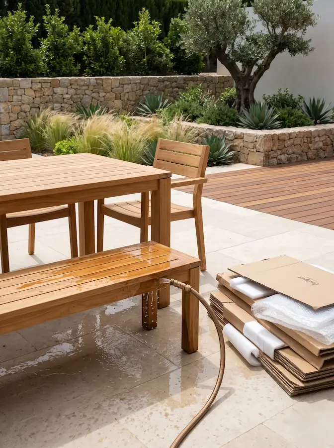 primera limpieza de muebles teca | jardinesconestiloes Primera Limpieza De Muebles Teca Cuidados De La Madera De Teca Guía Completa De Mantenimiento