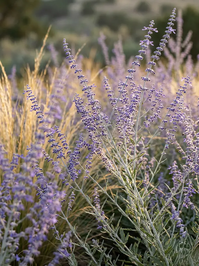 salvia youngii perovskia | jardinesconestiloes Salvia Youngii Perovskia Perovskia salvia Yangii
