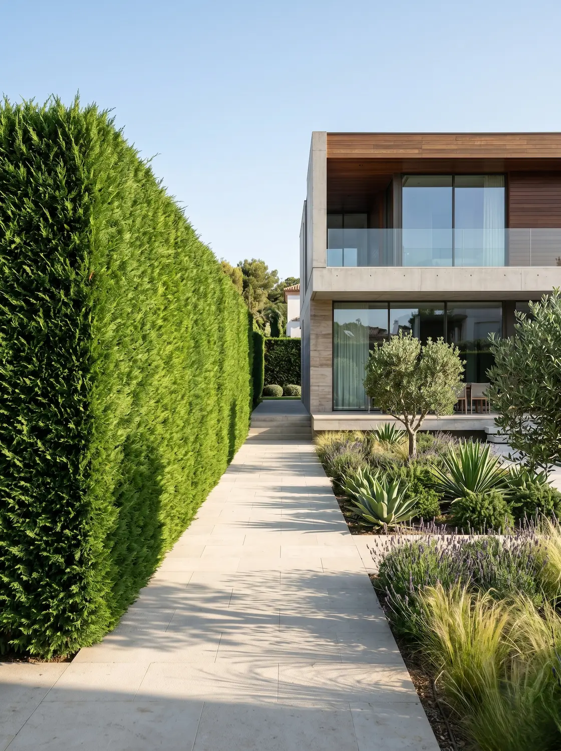 Seto De Leylandi Perfecto De Mantenimiento Poda Estructural Del Ciprés De Leyland cupressus X Leylandii Guía Técnica