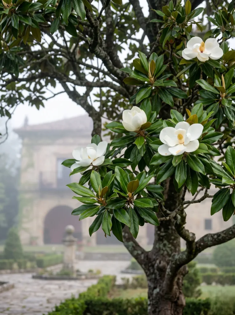 Detalle de magnolia ejemplar en jardín indiano | jardinesconestiloes Detalle De Magnolia Ejemplar En Jardín Indiano El Legado De Los Sentidos La Emoción Del Jardín Indiano