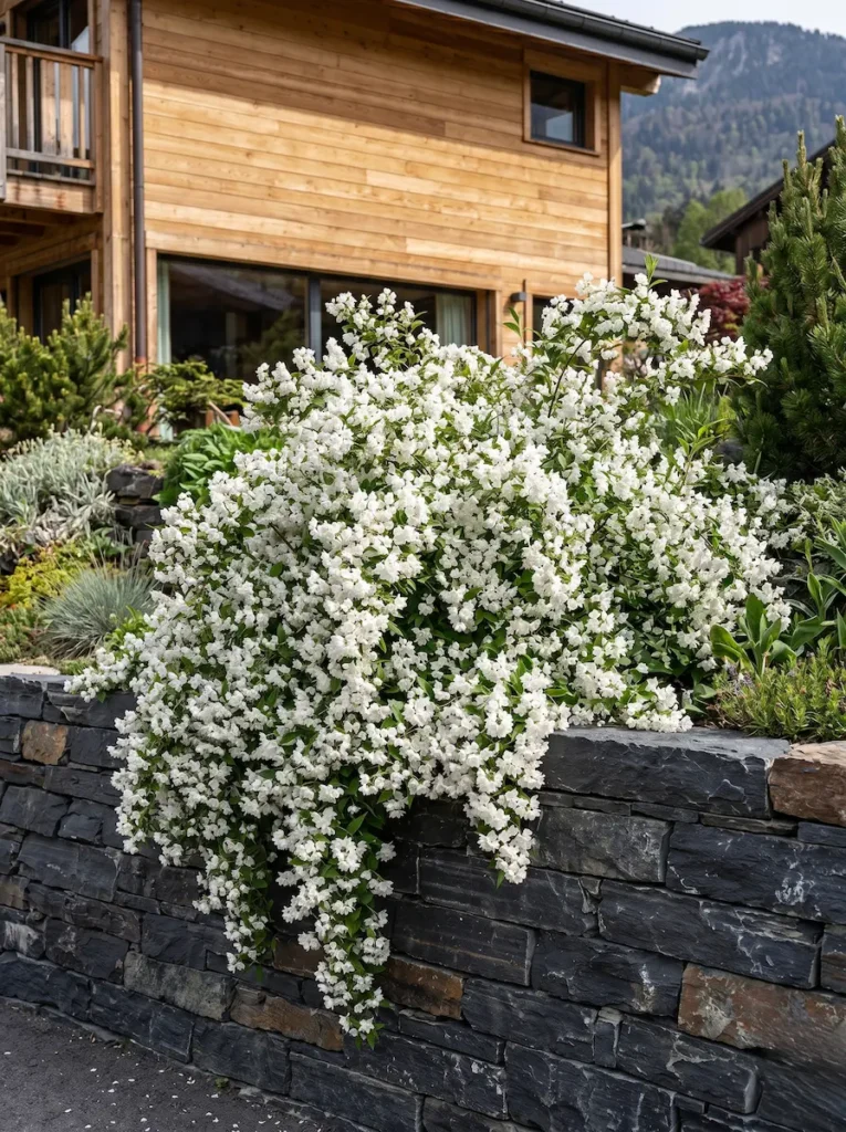 Deutzia gracilis Nikko | jardinesconestiloes Deutzia Gracilis Nikko 5 Variaciones De Deutzia En El Paisaje De Sierra