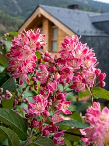 Deutzia × hybrida Strawberry Fields detalle flor | jardinesconestiloes Deutzia × Hybrida Strawberry Fields Detalle Flor 5 Variaciones De Deutzia En El Paisaje De Sierra