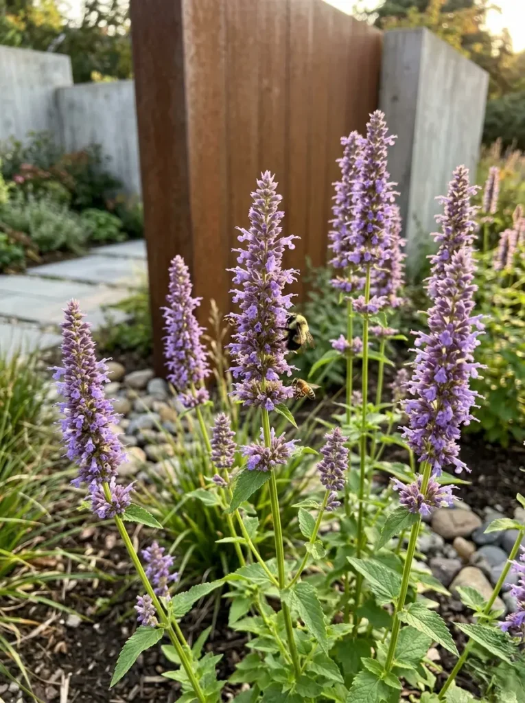 agastache en jardin | jardinesconestiloes Agastache En Jardin El Desafío Térmico Estrategias De Excelencia Para El Espacio Exterior Estival
